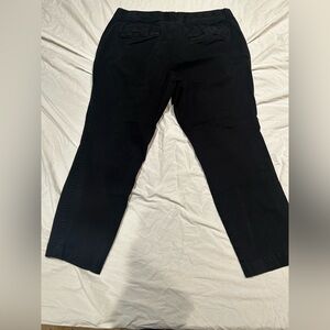 Old Navy Women's Black Ankle Chinos